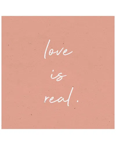 Icanvas Gentle Words Iii By Wild Apple Portfolio Wall Art In Pink