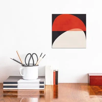 Icanvas Geometric Shapes I By Ana Rut Bré - Graphic Art Print In No Matte,wrapped Canvas