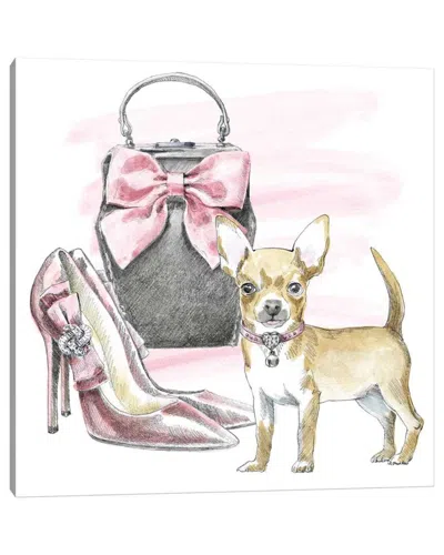 Icanvas Glamour Pups I By Beth Grove Wall Art