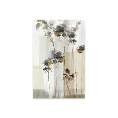 Icanvas Golden Zen Ii Print On Acrylic Glass In White;green;silver;cream;olivine;swamp G