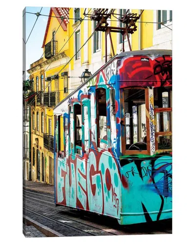 Icanvas Graffiti Tramway Lisbon By Philippe Hugonnard Wall Art In Multi