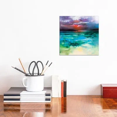 Icanvas Harris Resonance By Scott Naismith - Painting Print In No Mat,wrapped Canvas