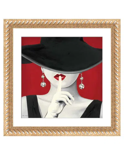 Icanvas Haute Chapeau Rouge I By Marco Fabiano Wall Art In Multi