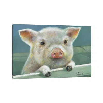 Icanvas Herbie By Ruane Manning - Painting Print In No Matte,wrapped Canvas