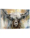 ICANVAS HIGHLAND COW I BY STUDIO PAINT-ING WALL ART