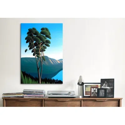 Icanvas 'hillside Arbutus' By Ron Parker Painting Print On Canvas In Wrapped Canvas,no Mat