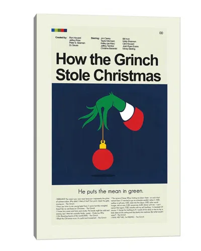 Icanvas How The Grinch Stole Christmas Wall Art