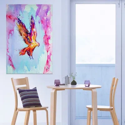 Icanvas Hyperion (1) By Marc Allante Painting Print On Wrapped Canvas In No Mat,wrapped Canvas