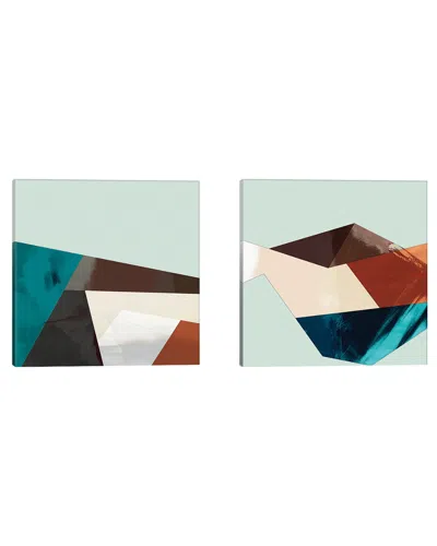 Icanvas Block Detail Diptych By Sisa Jasper