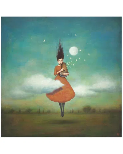 Icanvas High Notes For Low Clouds By Duy Huynh Black Framed Fine Art Paper Print In Multi