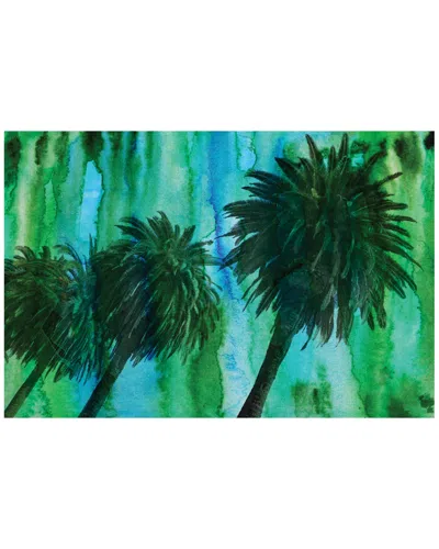 Icanvas Hollywood Palms By Irena Orlov In Green