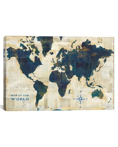 Icanvas World Map Collage By Sue Schlabach In Multi