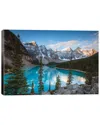 Icanvas Iconic Moraine Lake By Matteo Colombo Wall Art