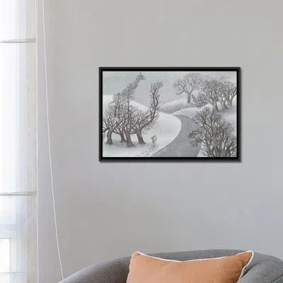 Icanvas 'illustrations From The Night Gardner: Winter Park' Graphic Art On Wrapped Canvas In No Mat,wrapped Canvas