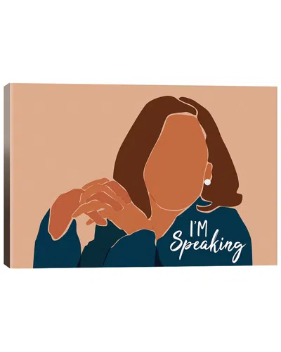 Icanvas I'm Speaking Wall Art By Domonique Brown