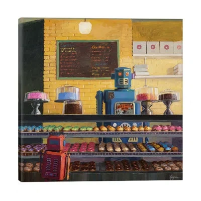 Icanvas Indecision By Eric Joyner Graphic Art On Canvas In Wrapped Canvas,no Mat