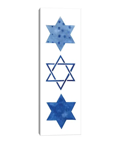 Icanvas Indigo Hanukkah Collection B In Blue