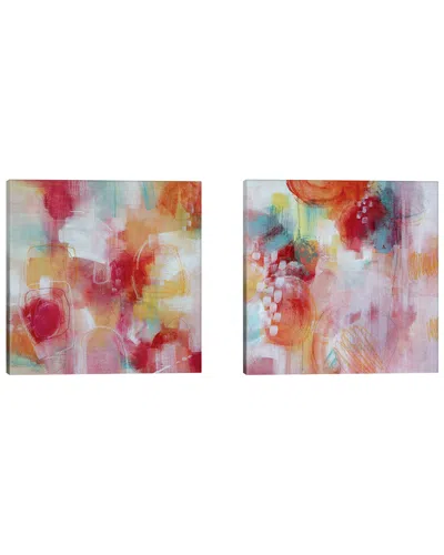 Icanvas Its A Girl Diptych Canvas Set By Pamela Harmon