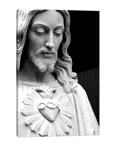 Icanvas Jesus Christ Black & White Canvas Wall Art