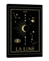 Icanvas La Lune Gold Edition Wall Art By Emanuela Carratoni