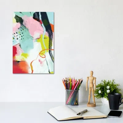 Icanvas Landscape In Spring By Ana Rut Bré - Graphic Art Print In No Matte,wrapped Canvas