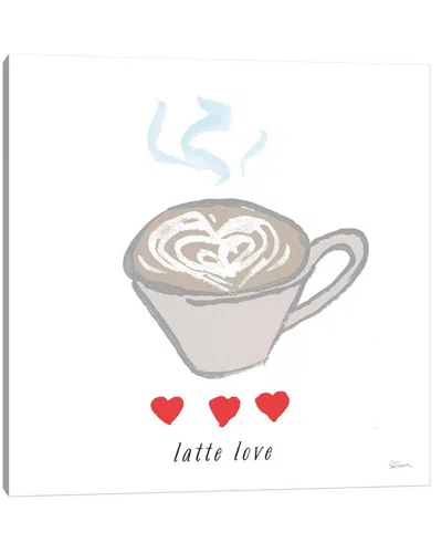 Icanvas Latte Love Wall Art
