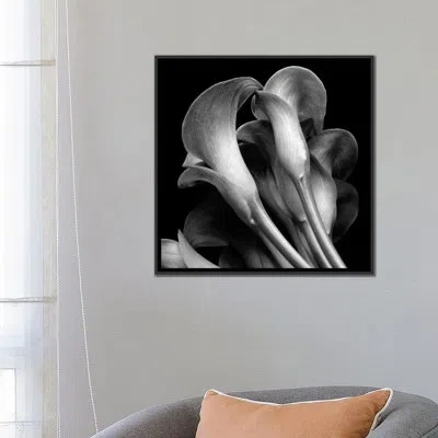 Icanvas "lillies" By Michael Harrison Photographic Print On Canvas In No Mat,wrapped Canvas