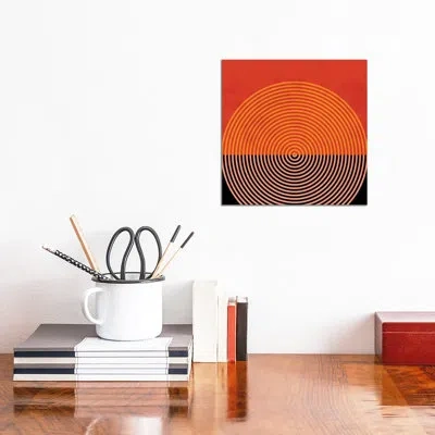 Icanvas Lines And Shapes I By Ana Rut Bré - Graphic Art Print In Wrapped Canvas,no Matte