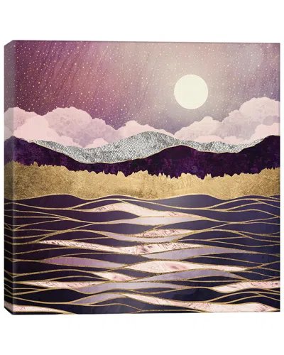 Icanvas Lunar Waves Canvas Wall Art Wall Art