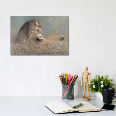 Icanvas Majestic Beauty By Ruane Manning - Painting Print In No Matte,wrapped Canvas