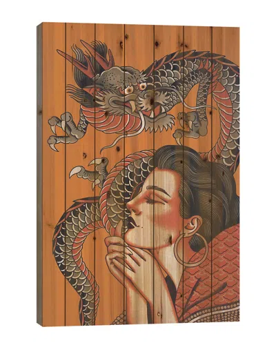 Icanvas Make A Wish Wood Print By Jessica O. Wall Art In Brown