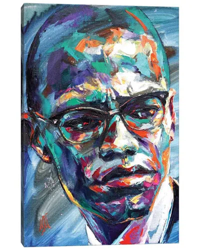ICANVAS MALCOLM X BY NATASHA MYLIUS WALL ART