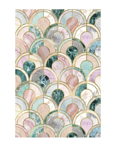 Icanvas Marble Inlays By Emanuela Carratoni Wall Art In Multi