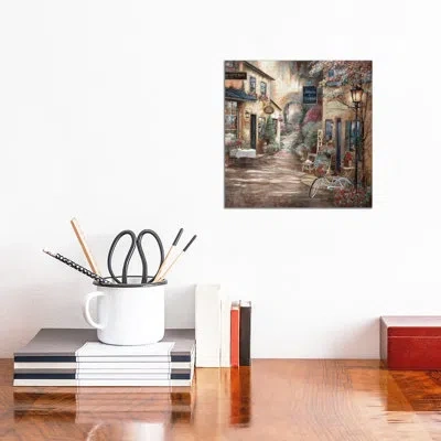 Icanvas Market Garden By Ruane Manning - Painting Print In No Matte,wrapped Canvas