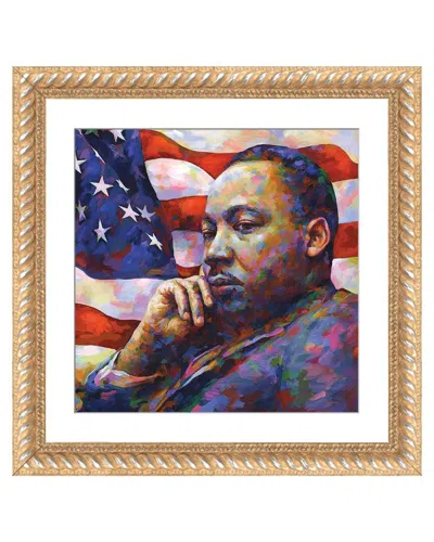 Icanvas Martin Luther King Jr. By Leon Devenice Wall Art In Multi