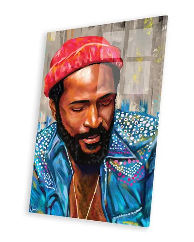 Icanvas Marvin Gaye Print On Acrylic Glass By Crixtover Edwin