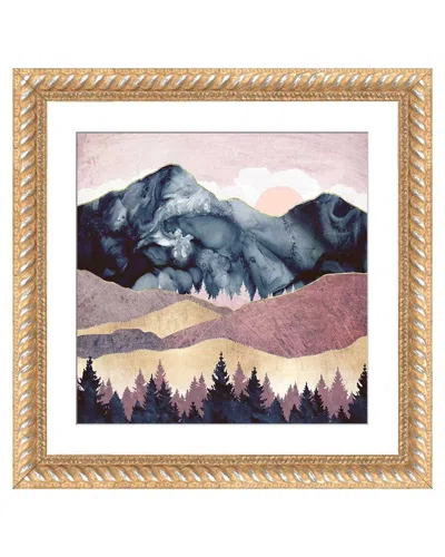 Icanvas Mauve Vista By Spacefrog Designs Wall Art In Multi