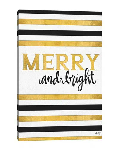 Icanvas Merry And Bright Wall Art