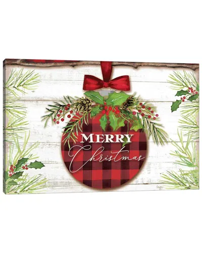Icanvas Merry Christmas Ornament Wall Art