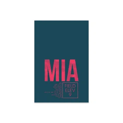Icanvas Miami Print On Acrylic Glass
