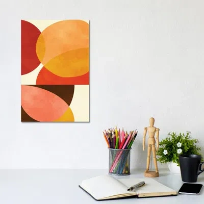 Icanvas Mid Century Modern I By Ana Rut Bré - Graphic Art Print In Wrapped Canvas,no Matte