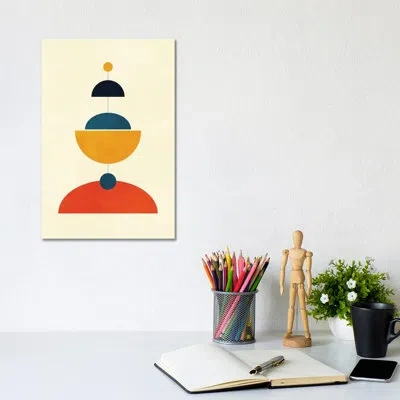 Icanvas Mid Century Modern Iv By Ana Rut Bré - Graphic Art Print In No Matte,wrapped Canvas