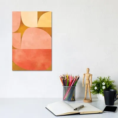 Icanvas Mid Century Modern Ix By Ana Rut Bré - Graphic Art Print In No Matte,wrapped Canvas