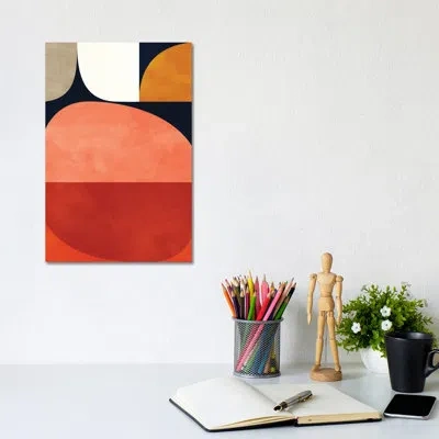 Icanvas Mid Century Modern Vi By Ana Rut Bré - Graphic Art Print In No Matte,wrapped Canvas