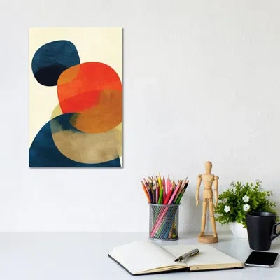 Icanvas Mid Century Modern Viii By Ana Rut Bré - Graphic Art Print In No Matte,wrapped Canvas