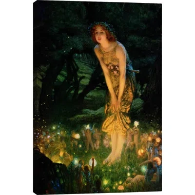 Icanvas Midsummer Eve, 1908 By Hughes Canvas Print