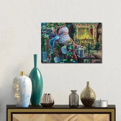Icanvas Mischief - Wall Art Print - Framed Canvas In Wrapped Canvas,does Not Apply