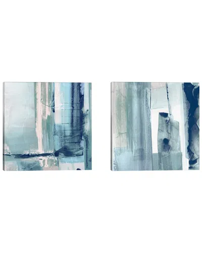 Icanvas Miss The Sea Diptych I Canvas Set By Susan Jill In Purple