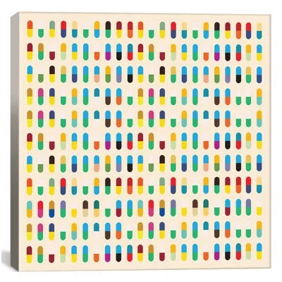 Icanvas 'modern 10 Capsules Memorabilia' Graphic Art On Canvas In No Mat,wrapped Canvas