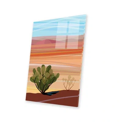 Icanvas Mojave Desert, Vertical Print On Acrylic Glass